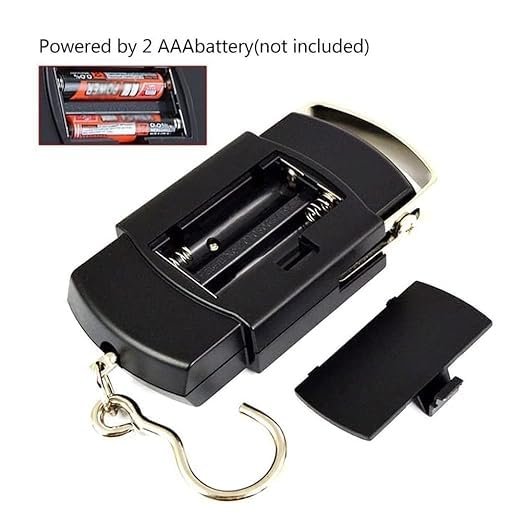 50kg Digital Luggage Weighing Scale. Portable Electronic Weight Machine for Travel & Flights. LCD Display. Accurate, Lightweight, Handheld Luggage Scale for Bags, Suitcases, Home, Airport Use. - Image 6