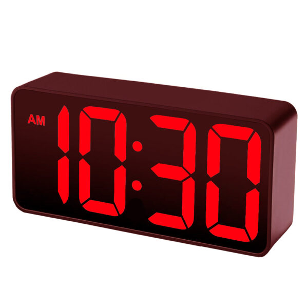 1 Inch Hour Minute Digital Table Clock - Red Size (12 x 5.5cm) 5 x 2 Inch