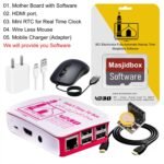 BCI Namaz Time Clock Software | Prayer Time LED TV Display Box | Worldwide Prayer Times Azan Clock | Fully Automatic Namaz Time Indicator | Masjidbox | Full Kit