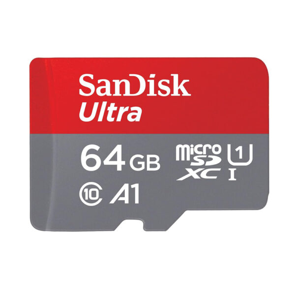 SanDisk Ultra 64 GB MicroSDHC Class 10 Memory Card