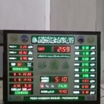 prayer clock for mosque