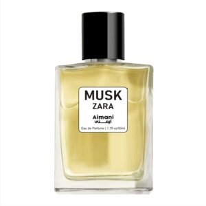 Aimani MUSK ZARA Perfume Spray 50ml | Long-Lasting Eau de Parfum for Men & Women | Fresh, Musky & Premium Fragrance