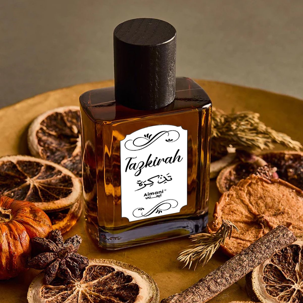 Aimani Tazkirah Oudh Perfume – Long Lasting Unisex Fragrance | 36+ Hour Performance | Inspired Scent | Oriental Woody & Musky Notes 50ml - Image 3