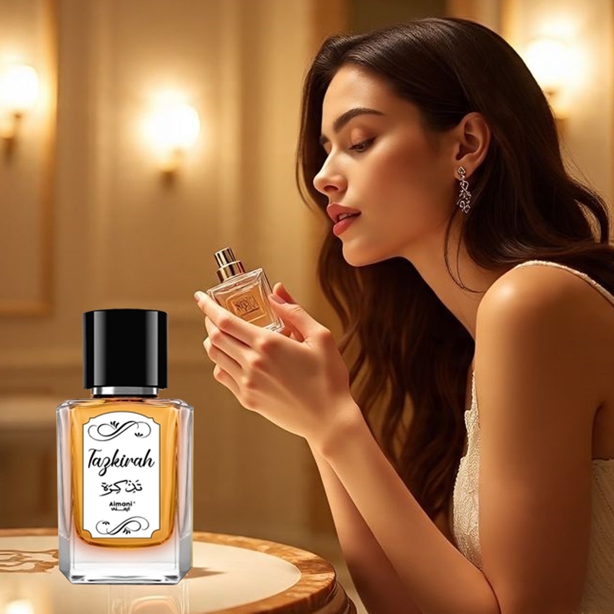 Aimani Tazkirah Oudh Perfume – Long Lasting Unisex Fragrance | 36+ Hour Performance | Inspired Scent | Oriental Woody & Musky Notes 50ml - Image 4