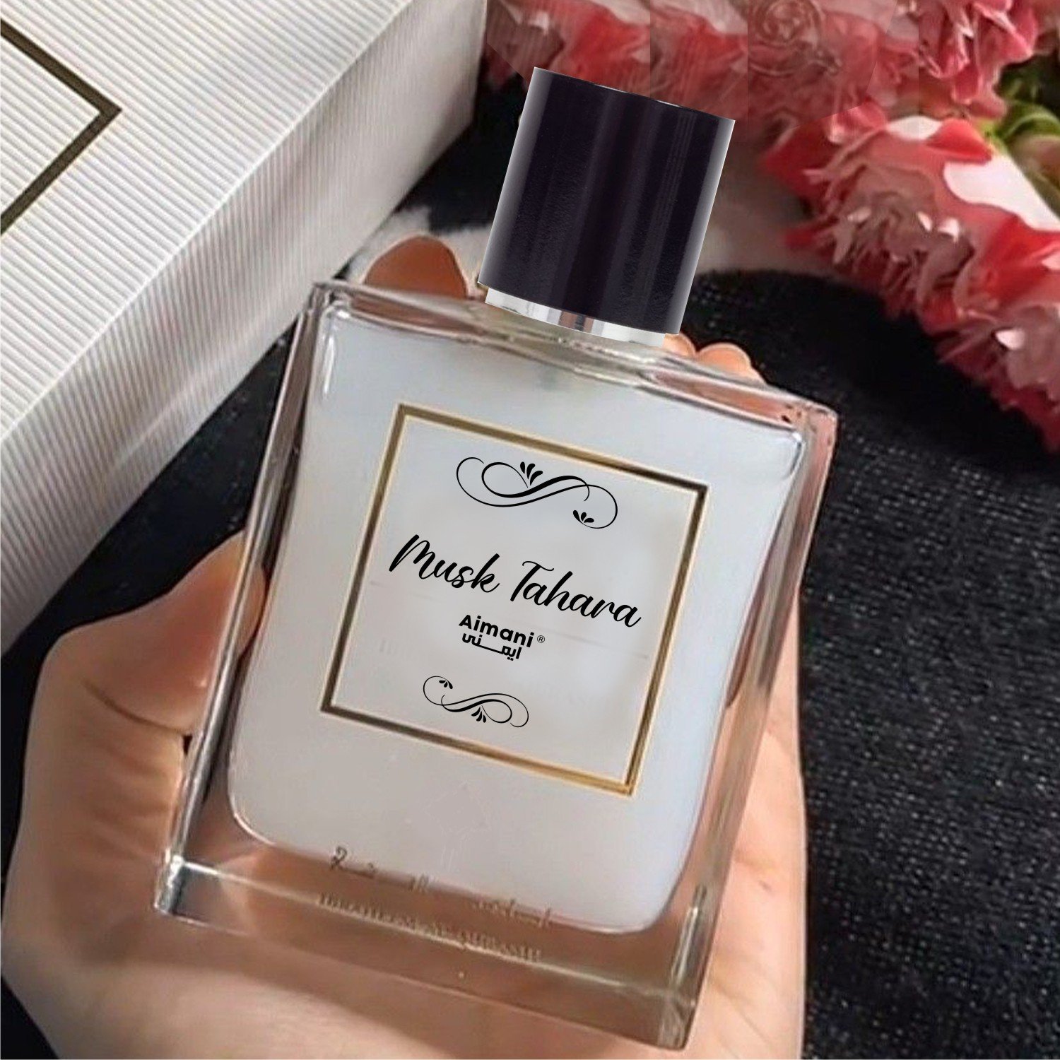 Aimani White Oudh Musk Tahara – Unisex Thick & Creamy Body Perfume, Arabian Fragrance, Long-Lasting Musk & Oudh – 50ml - Image 2