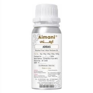 Aimani Adidas Inspired Premium Attar – Long Lasting Alcohol-Free Concentrated Perfume Oil for Men & Women – Fresh Aquatic & Sporty Fragrance
